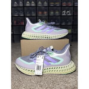 Adidas 4DFWD 2 Running Shoes Purple Green HP7649 Women's Size 9.5 NEW
